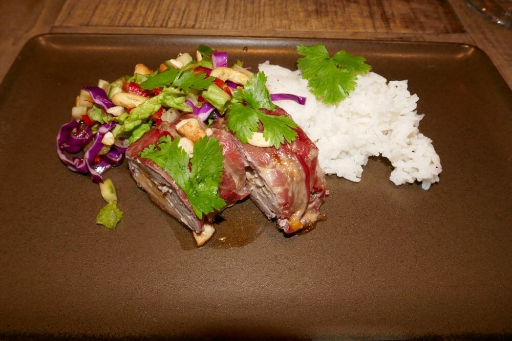 Svinefilet med honning- og soyaglace