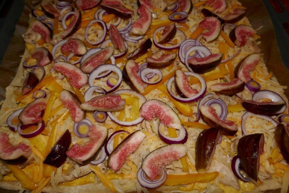 Pizza med smak av Midtøsten