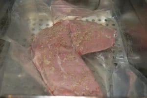 Sous vide kalv