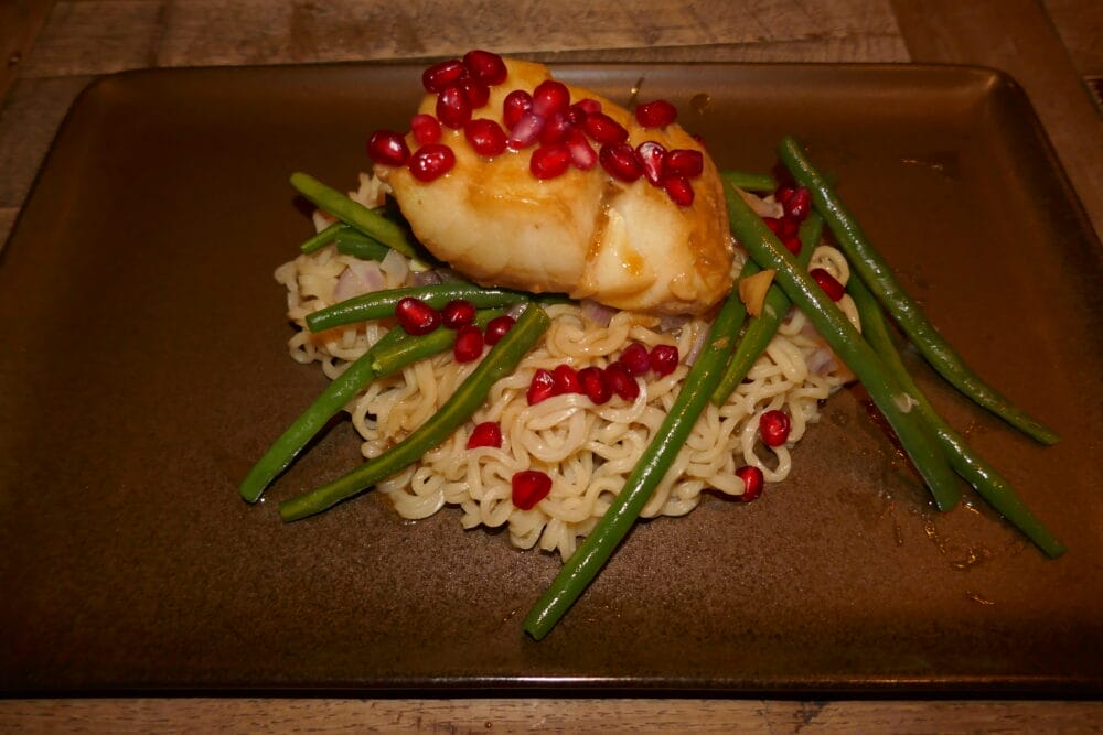 Stekt torsk med soyasmør