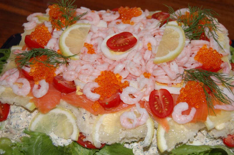 Smørgåstårta