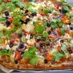 Gresk pizza med kjøttdeig