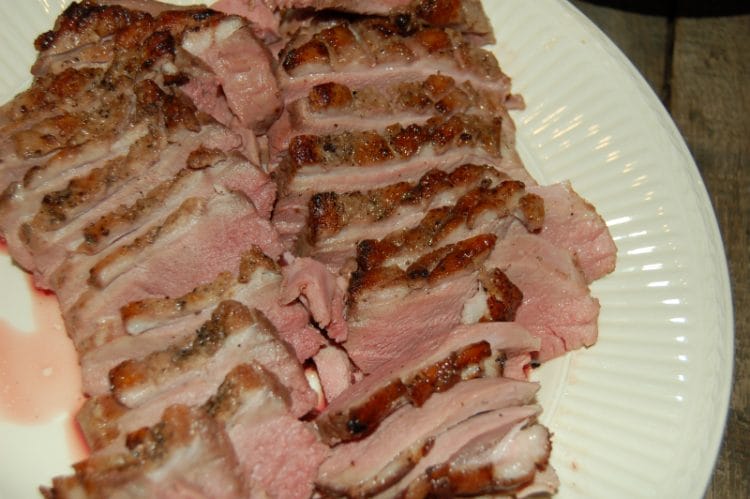 Duck breast sous vide Duck breast sous vide