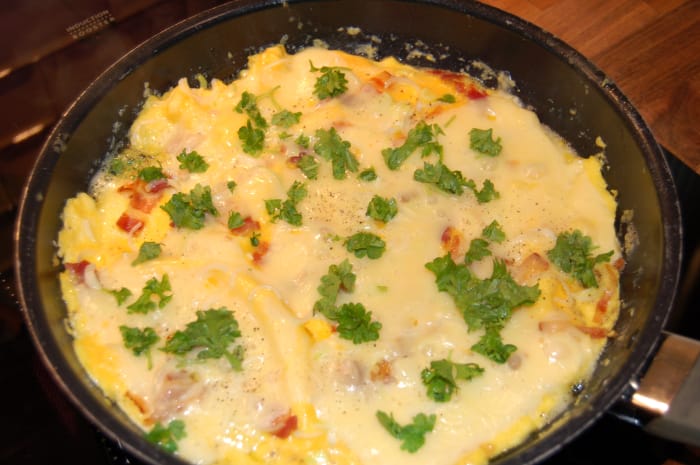 Breakfast omelette