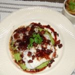 Kveitefilet med baconterninger og amaronesaus