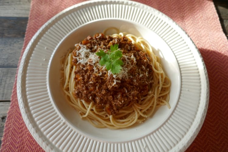 Spaghetti bolognese Spaghetti bolognese